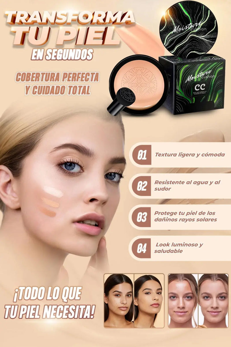 SkinLock™ Coreana – Base Inteligente de Alta Cobertura 24h